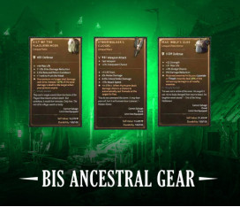 BIS ANCESTRAL GEAR FARMING